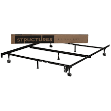 Bed frame center support is a must for full, queen, and full wooden bed rails (not twin beds). Fastfurnishings Com Heavy Duty 7 Leg Adjustable Metal Bed Frame