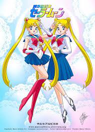usagi sailor moon new art by m albiero sailor moon usagi sailor moon girls sailor moon manga