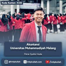 Universitas jurusan akuntansi sepertinya menarik untuk dibahas kali ini. Akuntansi Universitas Muhammadiyah Malang Fikrie Intip Kuliah