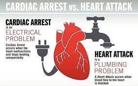 Cardiac Arrest Vs Heart Attack Cardiac Arrest Heart Attack Cardiac