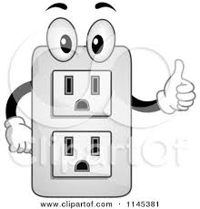 Power plug vector clipart and illustrations (25,941). Cartoon Of An Electrical Socket Mascot Holding A Thumb Up Royalty Free Vector Clipart By Bnp Design Studio 1145381