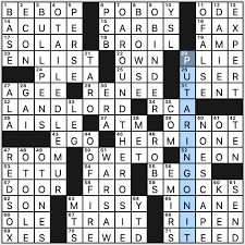 Please find below all wsj august 26 2020 crossword answers. Thursday April 29 2021 Diary Of A Crossword Fiend