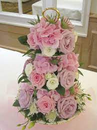 3 Tier Cake Stand Display Flower Arrangements Floral Arrangements Spring Floral Arrangements