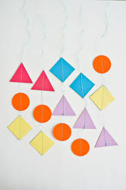 Traditional furniture, wall décor, lighting and garden accessories. Diy Colorful Geometric Baby Mobile Project Nursery