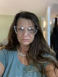 Sean John Clear Crystal Eyeglass Frames 55 21 140 $102 w/case and cleaning  cloth