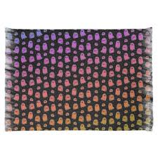 Black And White Area Rug Transparent Background East Urban Home Katelyn Elizabeth Background Ghosts Black Pink Red Area Rug Non Skid Pad Included No Purple Area Rugs Area Rugs Teal Area Rug