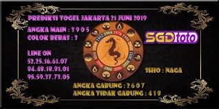 Prediksi Togel Jakarta 21 Juni 2019 Gustijitu Sydney 22 Juni 24 Juni