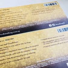 This gift card is only redeemable at the physical store. Din Tai Fung Gift Voucher 10 Off Tickets Vouchers Vouchers On Carousell