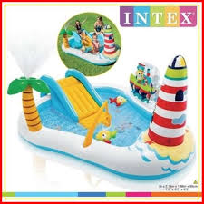 Mulai dari model kolam renang bayi yang sederhana, hingga yang ukurannya agak besar dan memiliki permainan. Jual Kolam Renang Anak Kolam Renang Prosotan Intex Fishing Fun Play Center Kolam Perosotan Mancur Renang Karet Anak Terbaru Juli 2021 Blibli