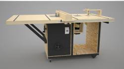 Give the edges and surfaces a good sand, particularly the piece you choose to use for the top surface. Table Saw Jigsaw Stlfinder