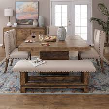 Century Table 3 Chairs 1 Bench Jerome S Furniture Muebles De Comedor Modernos Muebles De Comedor Como Decorar Casas Pequenas