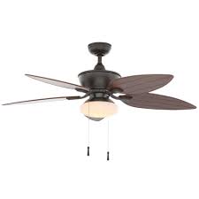 New hampton bay accubreeze 52 energy star ceiling fan brushed nickel finish. Hampton Bay Edgewater Ii 52 In Indoor Outdoor Natural Iron Ceiling Fan Yg115 Ni Walmart Com Walmart Com