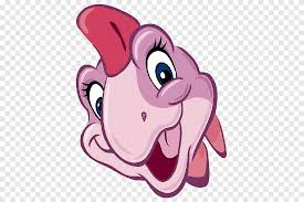 I totally love the land before time series ~ it is such goodness. The Land Before Time Character Chomper Petrie Ducky Cute Dinosaur Purple Mammal Png Pngegg