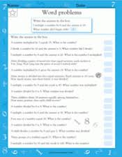 Check spelling or type a new query. Multiplication And Division Word Problems I Worksheet Grade 3 Teachervision