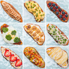 Sweet Potato Toast 9 Ways By Tasty Sweet Potato Toast Healthy Snacks Sweet Potato Recipes