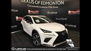 The lexus nx is a compact suv that offers great looks and a sophisticated cabin. White 2019 Lexus Nx 300 F Sport Series 2 Review South Edmonton Ab Canada Youtube