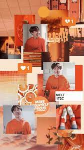 Watch the full tutorial below! Orange Bts Aesthetic Make Aesthetic Photo Collage 1080x1918 Wallpaper Teahub Io