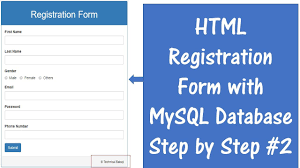 How To Connect Html Form With Mysql Database Using Php Youtube