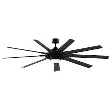 Large black outdoor ceiling fans. The 8 Best Outdoor Ceiling Fans Of 2021