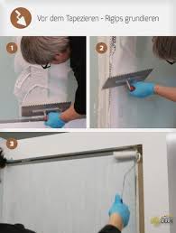 Vor Dem Tapezieren Rigips Grundieren Anleitung Tipps Vom Maler Tapezieren Diybook At Tapezieren Rigips Wand Verputzen