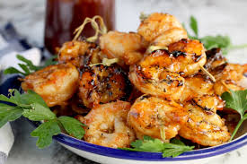Dynamite shrimp appetizer is a fun and easy shrimp recipe! Easy Barbecue Grilled Shrimp 5 Ingredients Miss In The Kitchen