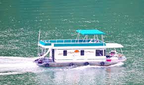 1985 12x40 landau pontoon houseboat w/ catwalks #5806a: 50 Foot Family Cruiser Houseboat Sleeps Eight