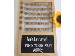 Diy Wedding Seating Chart Tutorial Using A 10 Frame