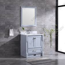 The versatility of this mirror allows you to hang it vertically or horizontally to complement your decor style. China 30inch Modern Style Single Sink Bathroom Vanity China Large Storage Hangzhou