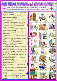 Past Simple Regular And Irregular Verbs Worksheet Free Esl Printable Worksheets Made By Teachers Regular And Irregular Verbs Irregular Verbs Verb Worksheets