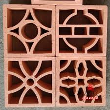 Gạch Bông Gió Tứ Điệp Đỏ Đất Nung Bền, Đẹp - GIÁ TỐT UY TÍN