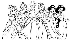 Free coloring page for kids. Princesses Coloring Pages Kizi Coloring Pages