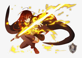 Autodesk sketchbook drawing | moon drawing. Anime Fire Girl Png Png Image Transparent Png Free Download On Seekpng