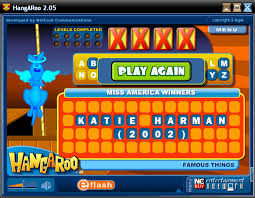 The game does not show a graphic hanging, it only show the kangaroo turn blue and grow wings and a halo to show that he or she is. Hangaroo 2 0 Download Free Hangaroo Exe