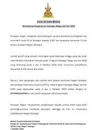 Selangor State Government Posts Facebook