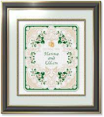 Cherish wedding heart wedding sampler cross stitch kit by. Counted Cross Stitch Wedding Samplers Free Cross Stitch Patterns