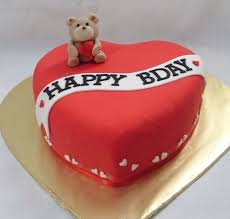 Birthday Cake Heart Shape With Candle 20 Awesome Picture Of Happy Birthday Heart Cake Images Birthday Cake Delivery Happy Birthday Cakes Cake