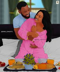 Emmanuel Lawal On Instagram Being Deeply Loved By Someone Gives You Strength While Loving Someone Deeply Gives Black Girl Art Black Love Art Black Women Art