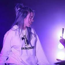 Pin By Mckessie On Billie Eilish Billie Eilish Billie Purple Aesthetic