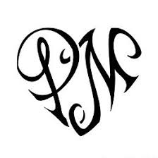 Heart heart tattoos double hearts thinking of getting inked after lockdown? Tatuaggio Di Cuore P M Amore Tattoo Custom Tattoo Designs On Tattootribes Com Letter P Tattoo Monogram Tattoo Alphabet Tattoo Designs