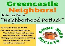 Neighborhood Potluck | Jerome King Playground...