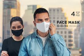 Download 30 Face Mask Mockup Templates Overlays Design Shack PSD Mockup Templates
