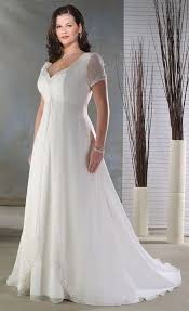 Simple Dresses For Older Brides 2014 Jpg 438 717 A Teeny Bit More Lace And Long Sleeves And Thi Vestidos De Noiva Plus Size Noivas Plus Size Vestido De Noiva
