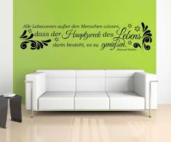 Wandtattoo Spruch Leben Geniessen Wandsticker Zitate Zitat Weisheit Butler 5d415 Wandtattoos Und Leinwandbilder Gunstig Mydruck Store Com