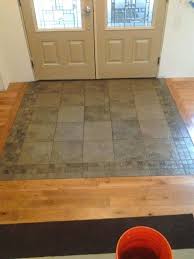 Transition Tile To Wood Entry Way Google Search Entryway Tile Flooring Entryway Flooring