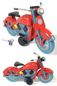 Image result for Red 1958 Motorcycle