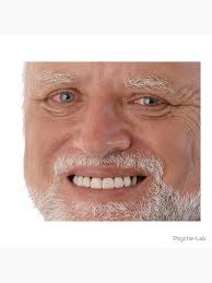 Hide the Pain Harold Meme Pin