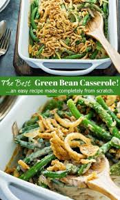 The Best Green Bean Casserole A 5 Star Easy Recipe Greenbean Casserole Recipe Best Green Bean Casserole Green Bean Casserole Easy