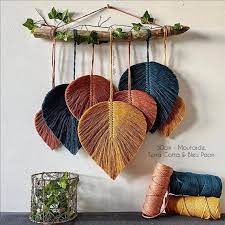 Bohemian macrame wall hanging diy craftsy outdoor kitchen. Macrame Feather Suspension Macrame Design Macrame Wall Hanging Patterns Macrame Wall Art