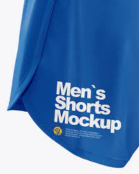 Download Men S Split Shorts Mockup Back Half Side View In Apparel Mockups On Yellow Images Object Mockups