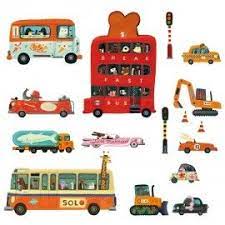 stickers vehicules djeco stickers muraux stickers enfant stickers repositionnables